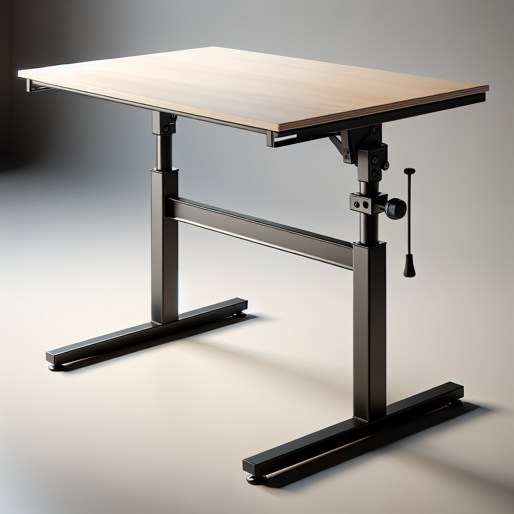 desktronic bureau homeone in hoogte verstelbaar